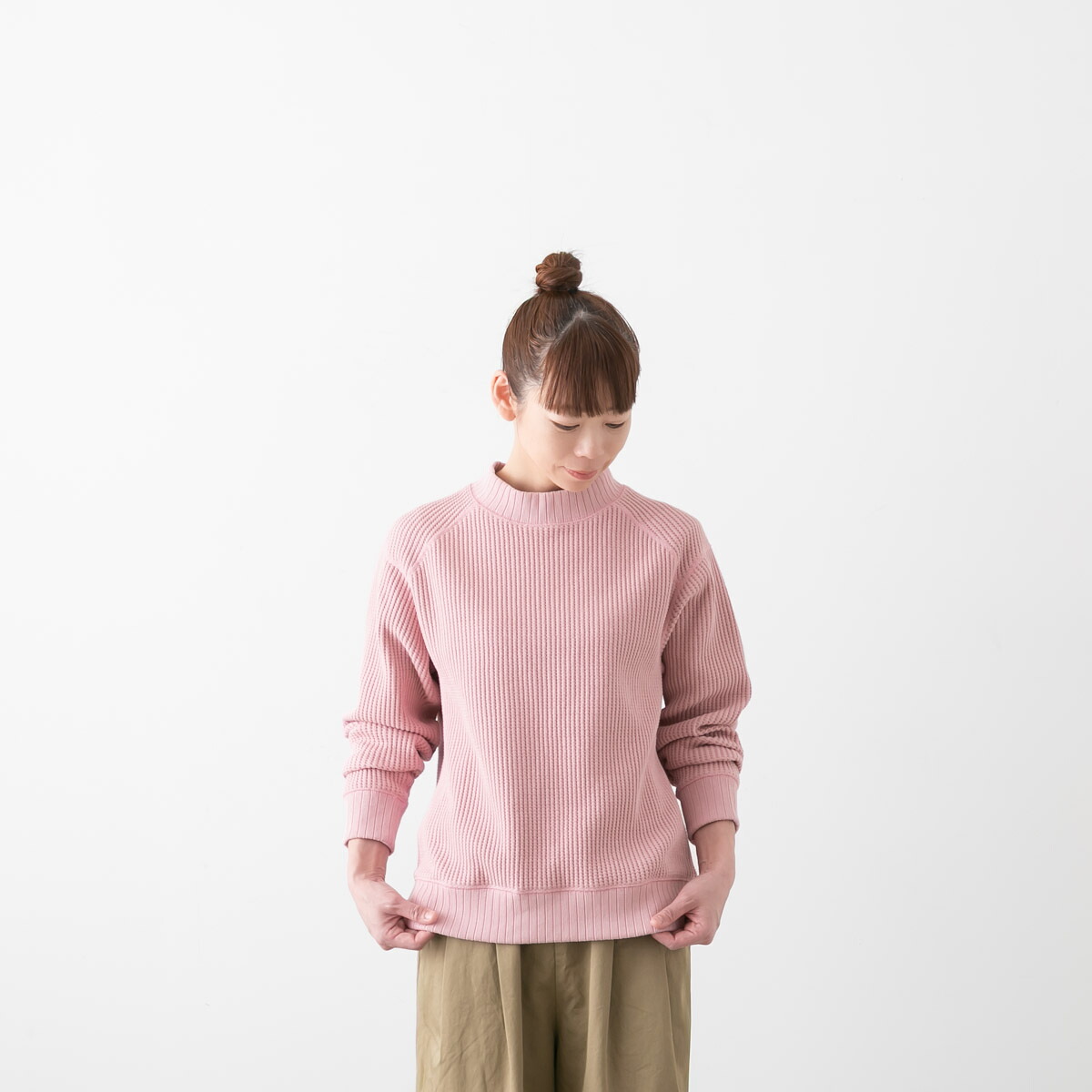 【1,000円OFFクーポン配布中】Jackman ジャックマン ＜br /＞ワッフルミッドネック Waffle Midneck 8色 JM7200