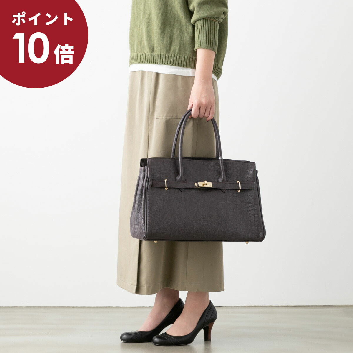 楽天市場】【クーポンで20%OFF】オウレンティ/AULENTTI レザートート