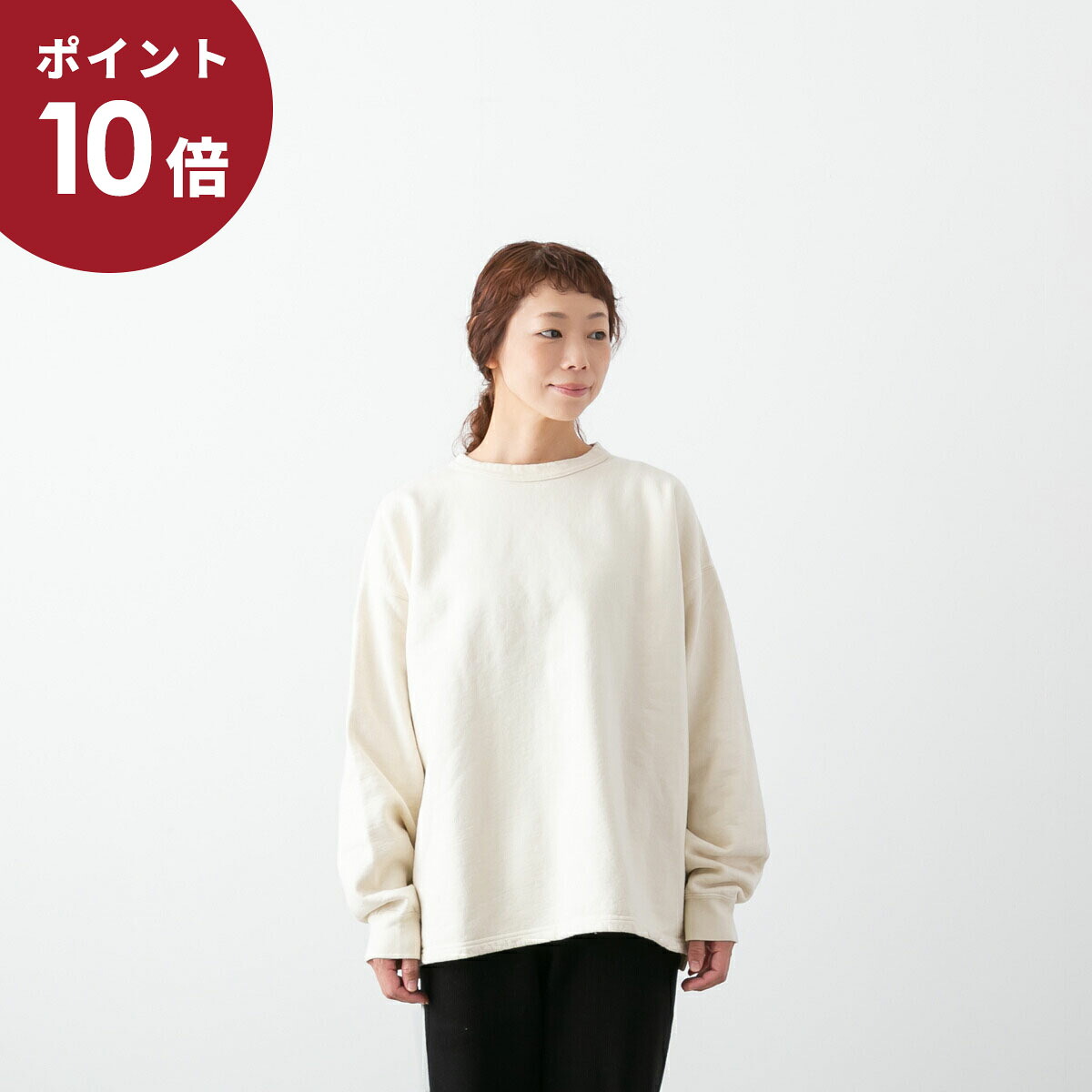 【ポイント10倍！】WALLA WALLA SPORT ワラワラスポーツ L/S BOX SWEAT 長袖 スウェット 5色 03213-SR 030243-SR｜bluebeat web store ブルービート