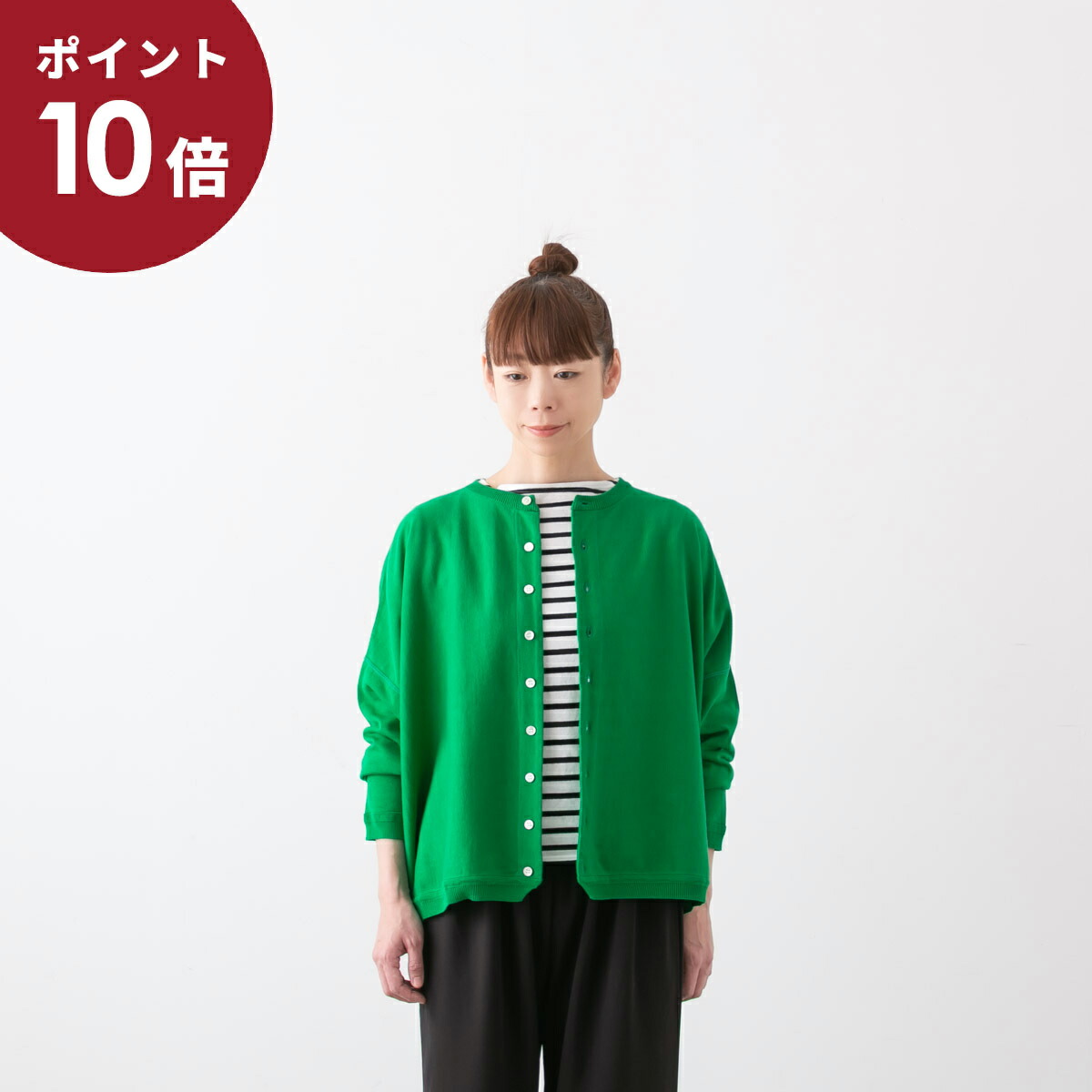 【ポイント10倍】(メール便OK) ＜br /＞Ordinary fits オーディナリーフィッツ ＜br /＞BARBER CARDIGAN バーバー カーディガン 5色 KN015-126