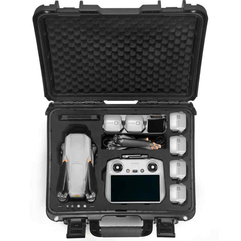 Lekufee DJI Air 3S 防水キャリングケースは、DJI Air 3S/DJI Air 3 Fly More Combo、DJI RC Pro 2、DJI RC Pro、DJI RC 2、DJI RC N3/N2、DJI RC、RC N1 リ｜Blueberry