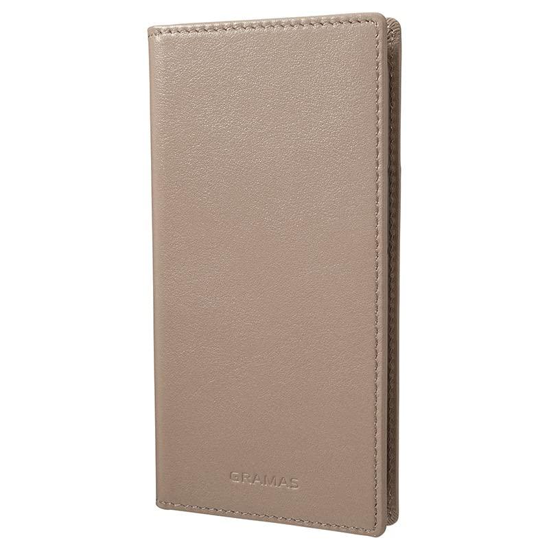 GRAMAS グラマス iPhone14用 ケース アイフォン14用 手帳型ケース "G-FOLIO" 本革 イタリアンジェニュインレザー スマホケース フォリオケース｜Blueberry