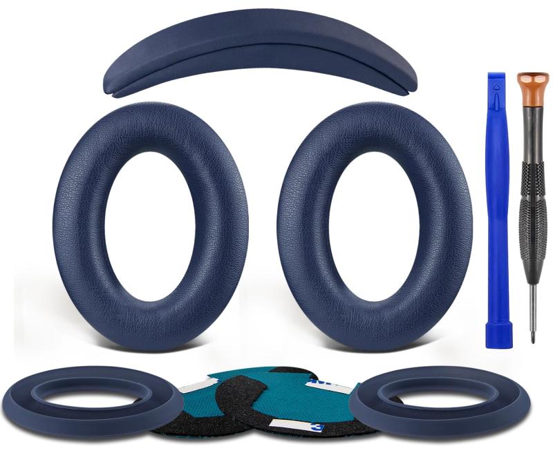 SOULWIT イヤーパッド + ヘッドバンド + イヤーパッドカバー Bose QuietComfort 25(QC25)/SoundLink Around-Ear II(SoundLink AE2)/SoundTrue Around-Ear II(S画像