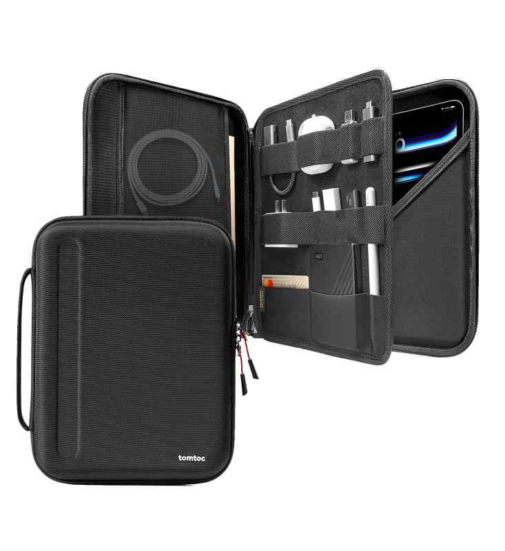 [tomtoc] ハードケース 13インチ 2026 iPad Air M4/M3/M2 13-12.9インチ iPad Pro M5/M4/M2/M1 6/5/4/3世代 2025-2018対応 Magic Keyboard/スマートキーボード装着対応