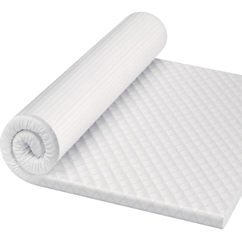 Homwarm マットレス ベットつや消し 高手向かい 敷布団 厚さ5糎 抗菌防湿 毛玉押しとどめる 汚れた状態押しとどめる 高通気性 密集して32D (ダブル (140*195*5糎), 白)