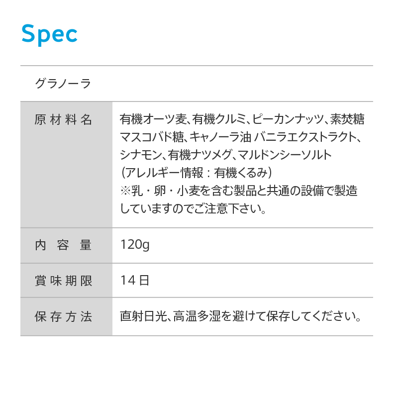 【楽天市場】グラノーラ 120g：ブルーボトルコーヒー