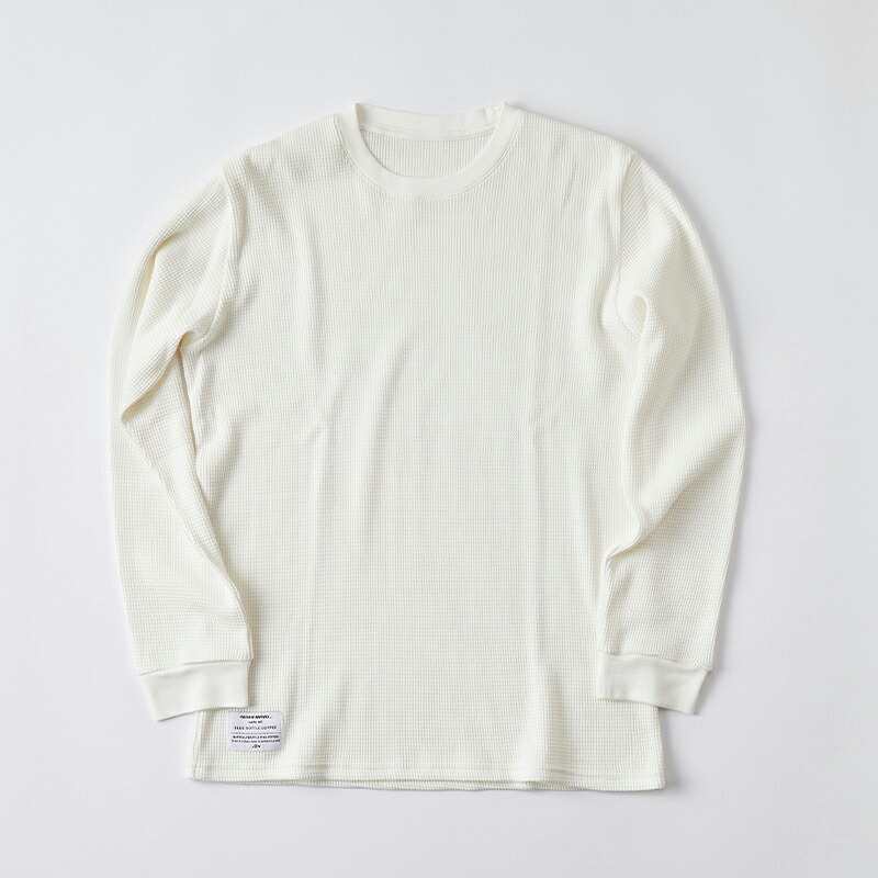 【公式】ブルーボトルコーヒー BLUE BOTTLE COFFEE × The Inoue Brothers... ワッフルロングスリーブＴシャツ｜ ザイノウエブラザーズ サステナブル オーガニックコットン ギフト プレゼント