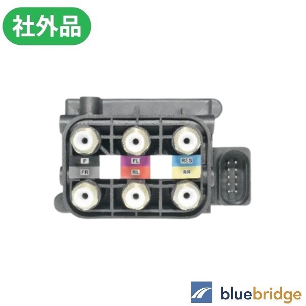ポルシェ カイエン 955 957 958 9PA 92A エアサス バルブ ブロック 95535903000 95535903001 95835890300 95835903001｜ブルーブリッジ