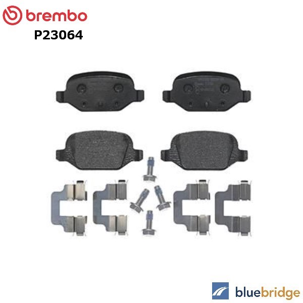 低ダスト BREMBO フィアット 500 500C 1.2L 1.4L リア ブレーキパッド 71752988 71770084 71772212 77362270 77363445