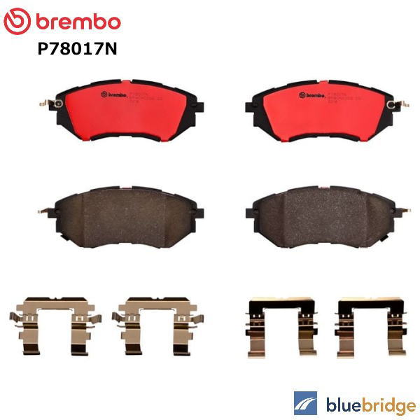 BREMBO スバル フロント ブレーキ パッド P78017N
