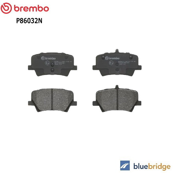 BREMBO ボルボ リアブレーキパッド 低ダスト 3147147131687033 32276933 32276934