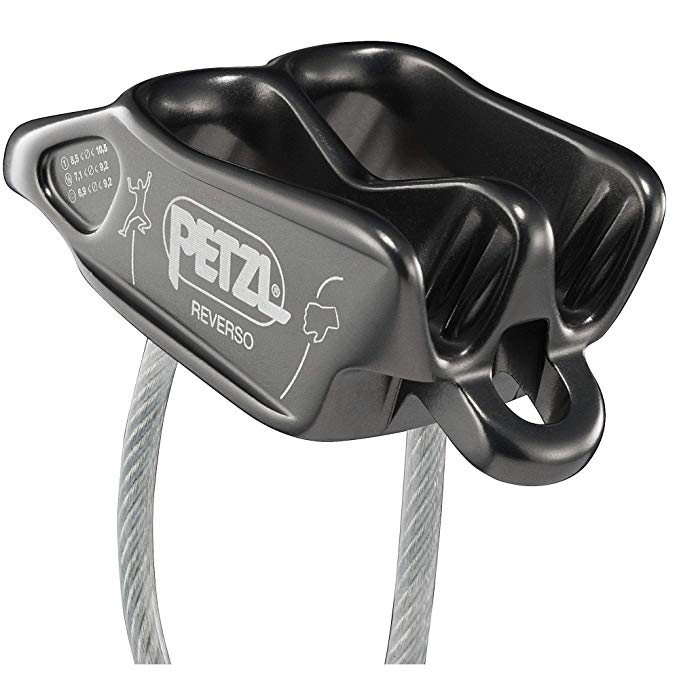 注目ショップ・ブランドのギフト PETZL グリグリ＋ パープル - ロッククライミング