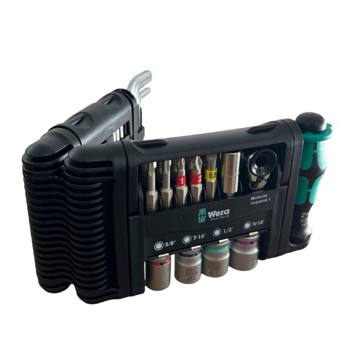 Wera ヴェラ ツールチェックモジュラー 仕掛ける 1 in大きさ Tool-Check Modular Set Imperial 1（05049025001）