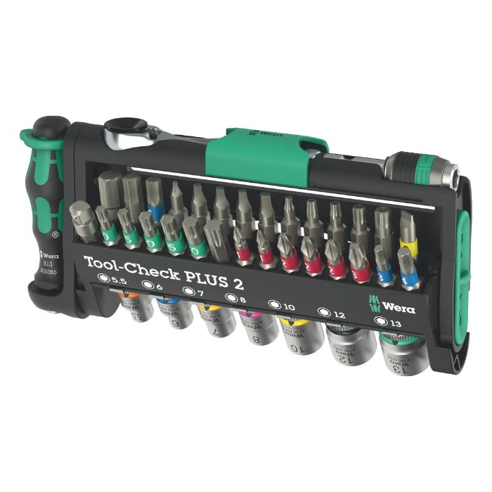 Wera ヴェラ 物の具読み合わせる足し加える 2  Tool-Check PLUS 2（05049056001）