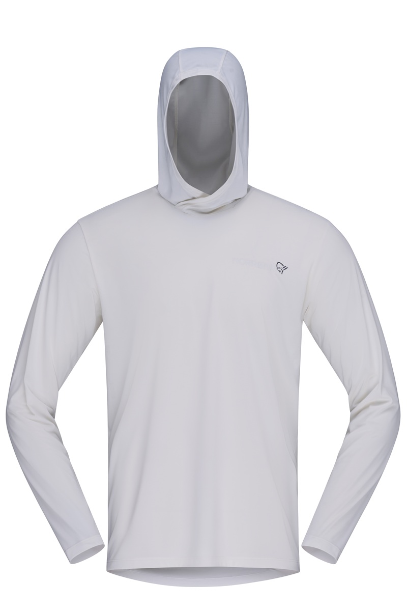 ノローナ フェムンド テックフード メンズ(Snow White) NORRONA Femund Tech Hood M’s|アウトドアショップ ブルーアース
