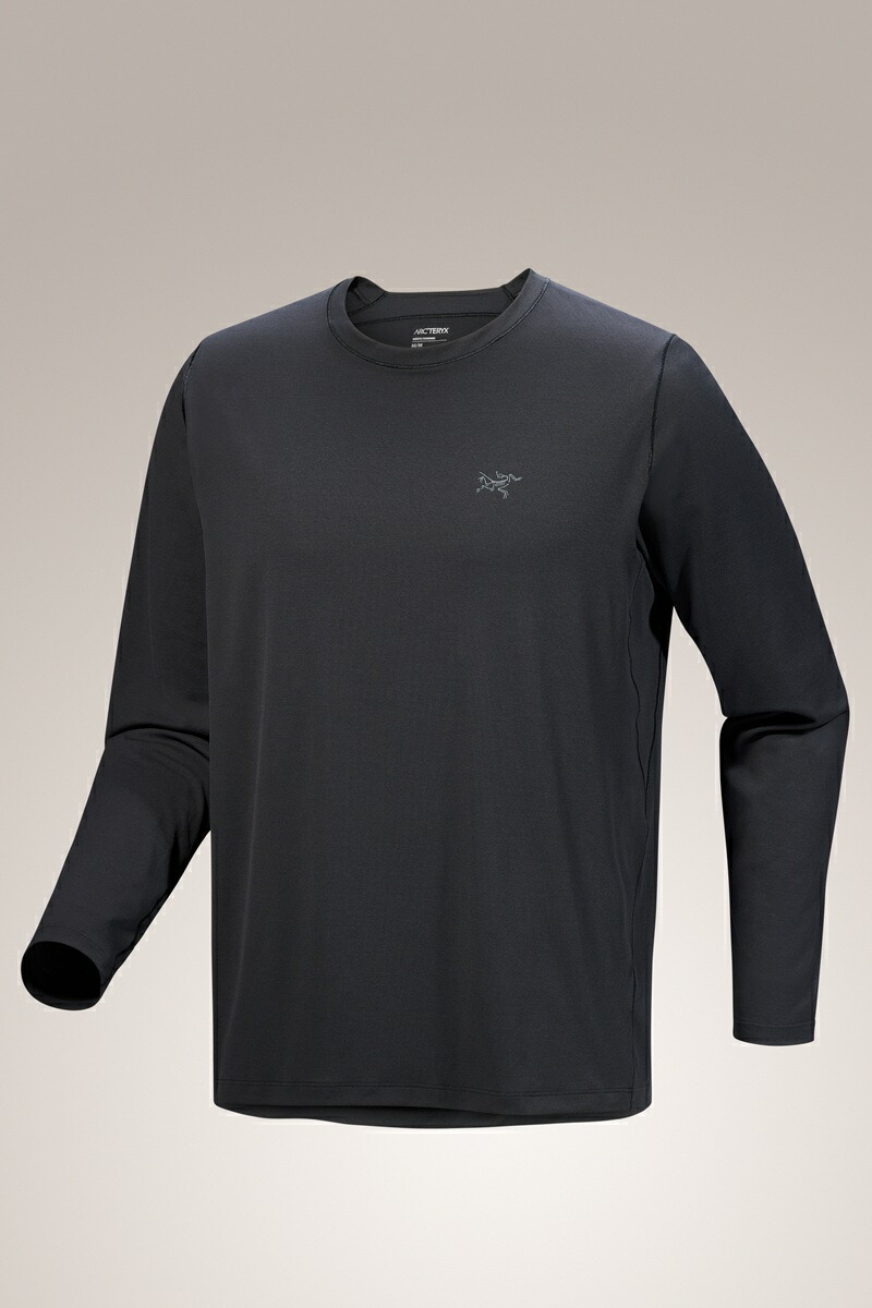 アークテリクス コーマック クルー ロングスリーブ メンズ（Black）ARC&rsquo;TERYX CORMAC CREW L/S M｜アウトドアショップ　ブルーアース