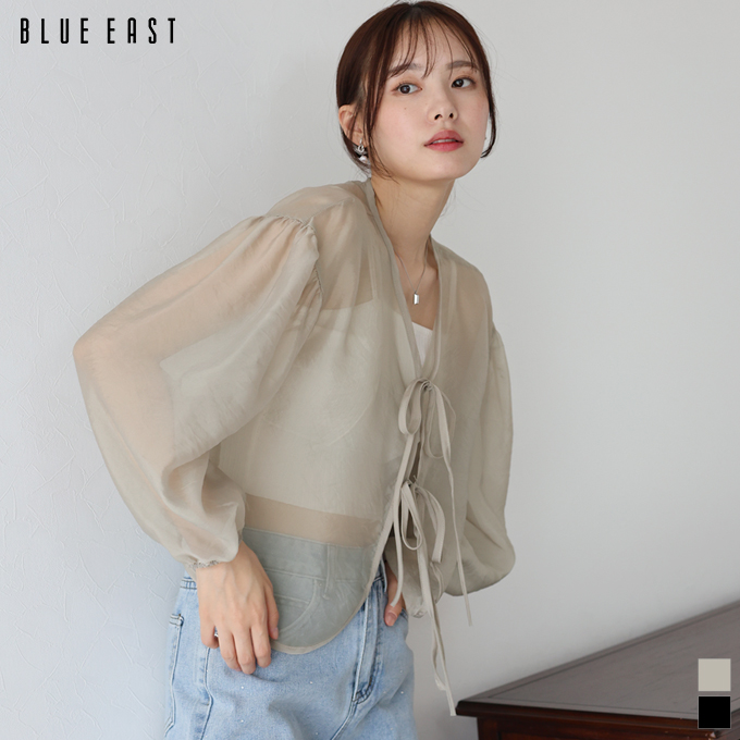 インナー付きシアーブラウス｜ SHEER BLOUSE WITH INNER