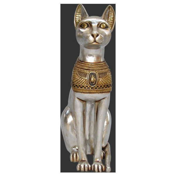 代引不可-古代エジプト・神聖なネコ(猫)B【2体セット】 ビッグフィギュア(等身大フィギュア)送料別途見積|ブルーヘブン