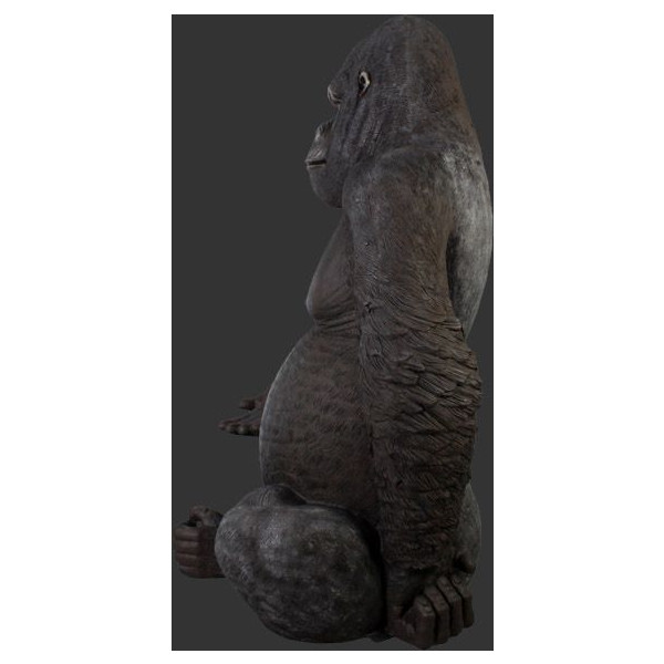 時代引不可 アニマルビッグ図形シリーズ キングコング ゴリラ 等身馬鹿フィギュア 貨物輸送別途品定 Marchesoni Com Br