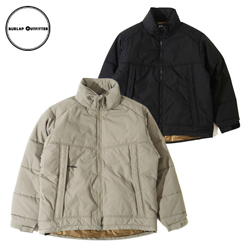 バーラップアウトフィッター BURLAP OUTFITTER レベル7ジャケット アウター メンズ 中綿 M-L ブラック/Foliage PCU L7 JACKET EP