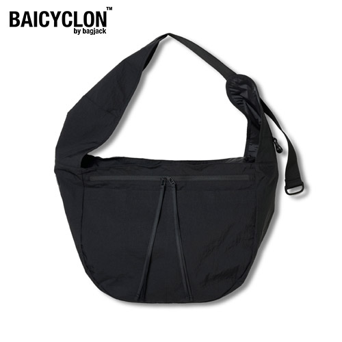 BAICYCLON by bagjack バイシクロン バイ バッグジャック ショルダーバッグ ブラック SHOULDER BAG(BCL-113)｜Blue in Green