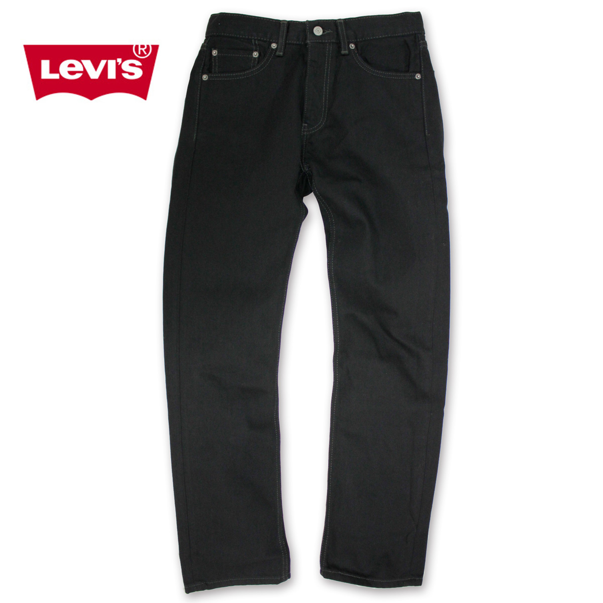 LEVIS リーバイス 505 メンズ レギュラーフィット ブラック W30-33 | Blueism
