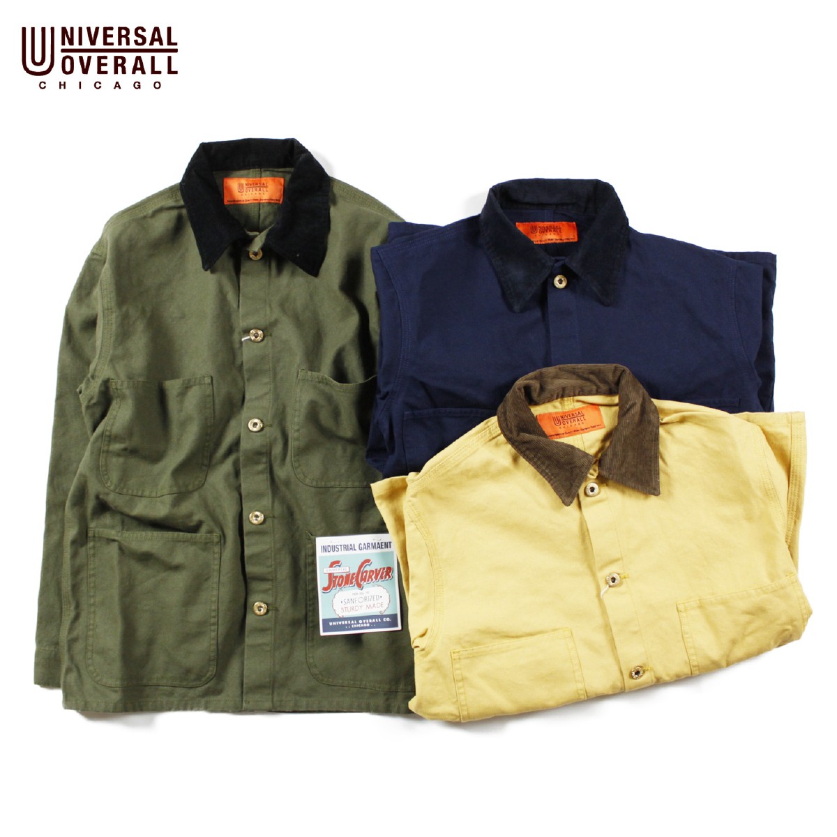 楽天市場】UNIVERSAL OVERALL ユニバーサルオーバーオール CORDUROY