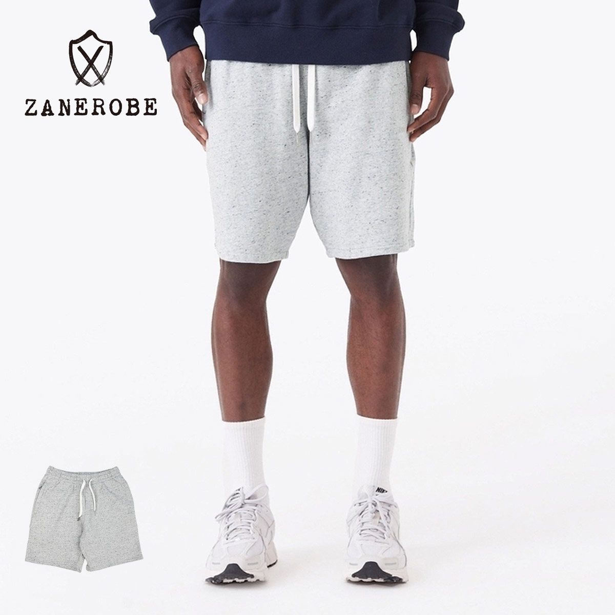 【楽天市場】ZANEROBE ゼインローブ Orgo Jumpa Sweat Short メンズ スペースグレー 30-34【スウェット ...