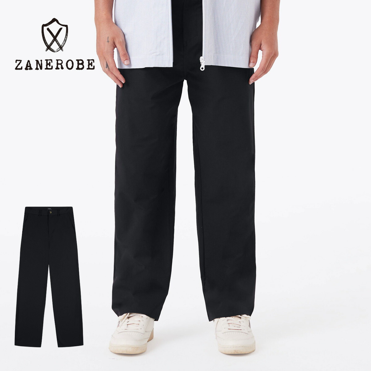 【楽天市場】ZANEROBE ゼインローブ Tech Box Pant メンズ ブラック 30-34【ボックスパンツ テックパンツ ナイロン ...