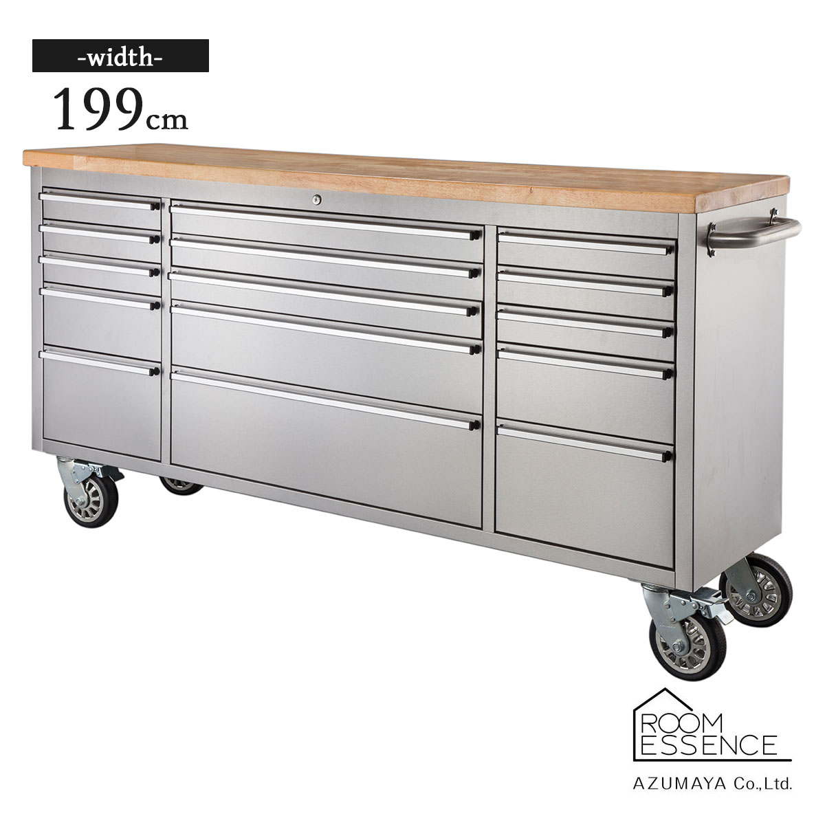 楽天市場】【送料無料】 AZUMAYA 東谷 ツールキャビネット S 幅137cm