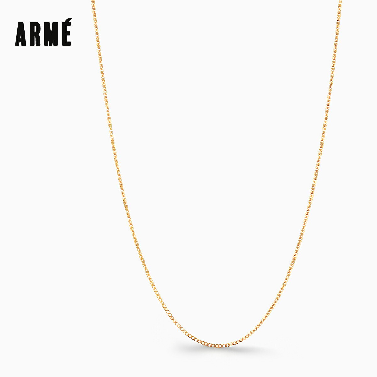 アルメ Venetian Necklace K18 メンズ/レディース 18金 os 【首飾り ベネチアンネックレス ベネチアンチェーン ベネチアン K18チェーン店 18金首飾り K18首飾り 金 ゴールド 50糎 日本製 金剛石とり捨てる 惹きつける 雅びやか 所せまい 極細 今めかしい ブランド名】