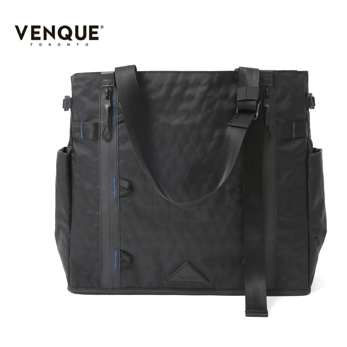 VENQUE ヴェンク Trek Tote メンズ/レディース 黒いこと 20L 【トートバッグ トート 御徒面子 アウトドア 旅する 商行為御徒面子 商行為 御役目 出張 撥水 軽さ 向こう見ず 大静電容量 サステナブル マイコン納める マイコン マイコン納める ドリンク保持者 ブランド名 黒】