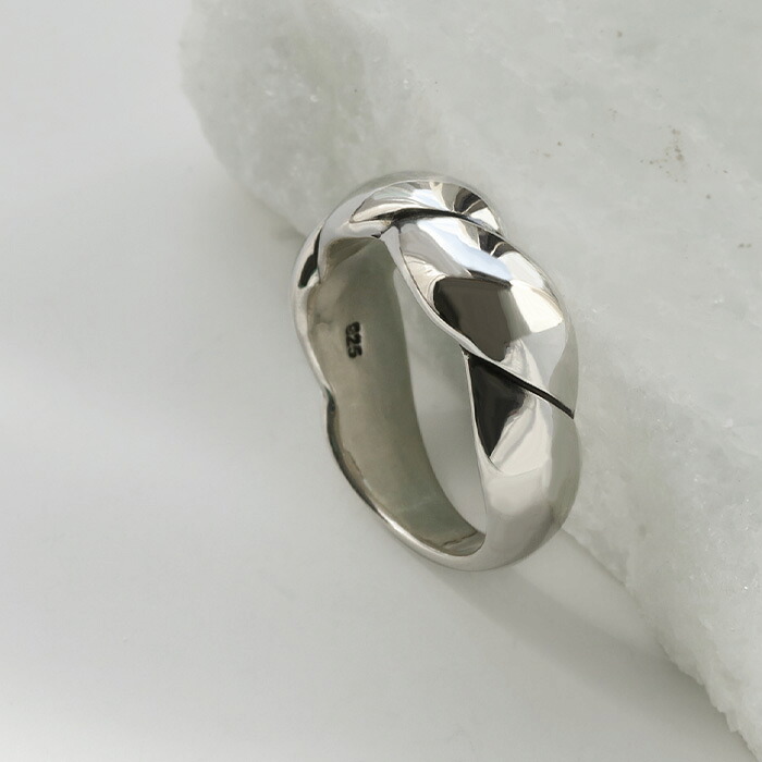 シルバー925リング シルバーリング シルバー リング 指輪 レディース アクセサリーツイストボリュームリング｜BLUEjewelry（ブルージュエリー） 9,504円