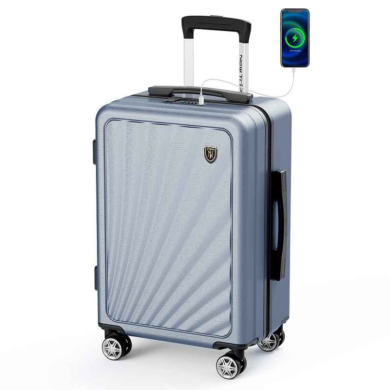 【貨物輸送無料】ニュートリップ 旅行バッグ 持ちはこび入れもの NT-GS0301 薄墨色 S大きさ(1～3泊) 機内持ち込み