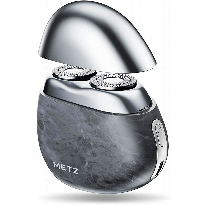 【送料無料】小型メンズシェーバー METZ（メッツ）ストングレー [PS52-ROCK]
