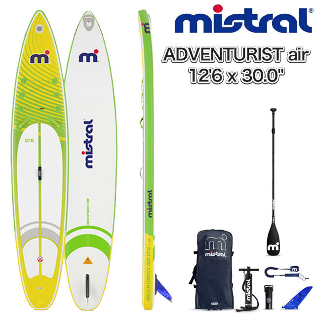 MISTRAL ミストラル SUP サップ ADVENTURIST air 12'6 x 30.0\