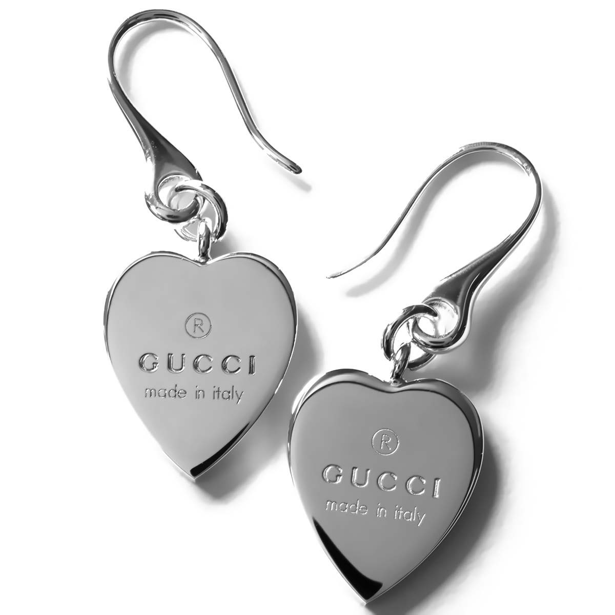 楽天市場 グッチ ピアス アクセサリー レディース トレードマーク ハート シルバー J8400 8106 Gucci ブルークウォッチカンパニー