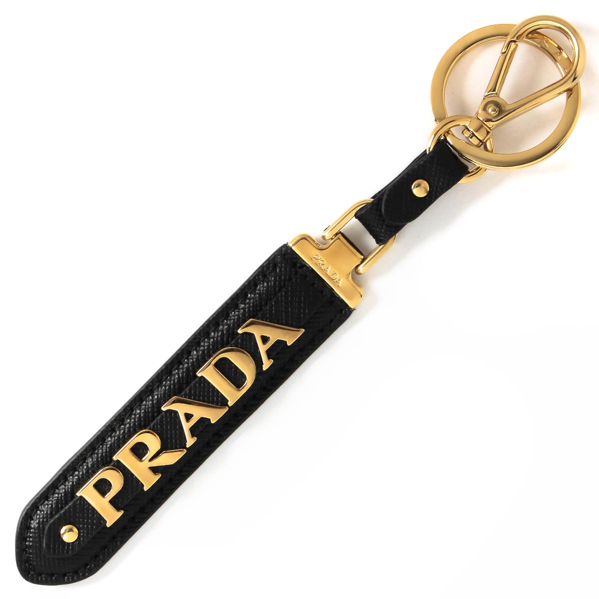 楽天市場 プラダ キーリング キーホルダー アクセサリー メンズ レディース サフィアーノ ブラック 1pp067 053 F0002 Prada ブルークウォッチカンパニー