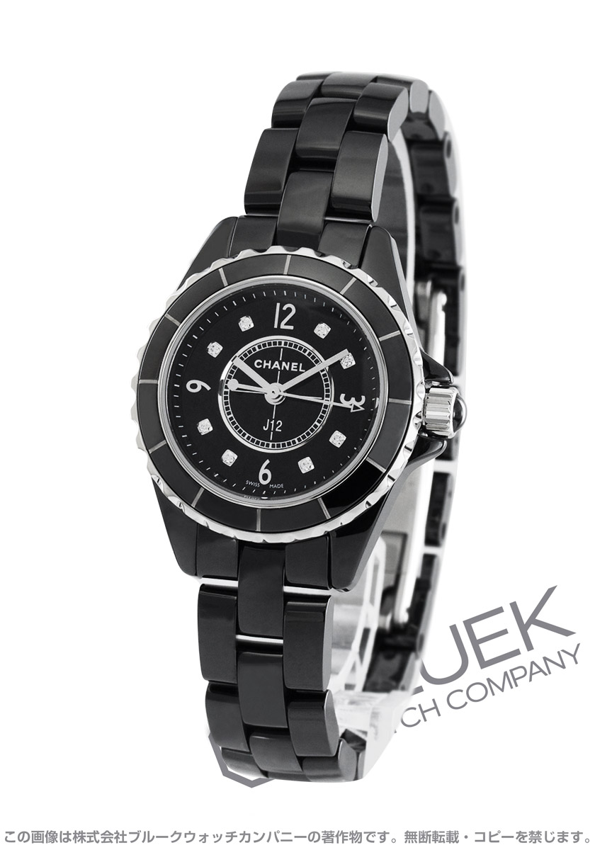 CHANEL J12 D.E 21012 並行輸入品 腕時計 シャネル(CHANEL)シャネル J12 12Pダイヤ 腕時計 時計