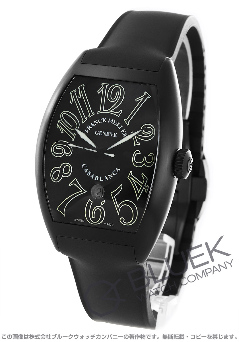 楽天市場 フランクミュラー カサブランカ オールブラック 腕時計 メンズ Franck Muller 80 C Dt Nr All Black Casa Fm80sccaallbknrbkrubk ブルークウォッチカンパニー