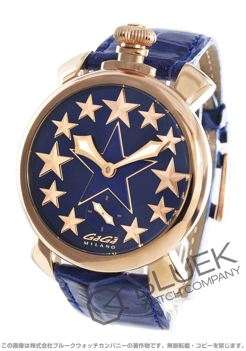 楽天市場 ガガミラノ マヌアーレ48mm スター メンズ 5011 Stars 02 ブルークウォッチカンパニー