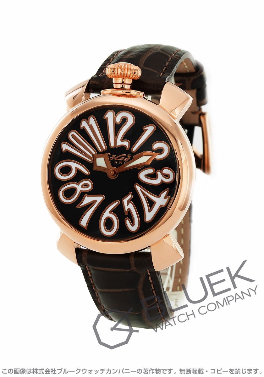 楽天市場】【新品】ガガミラノ マヌアーレ40mm ユニセックス 5020.1