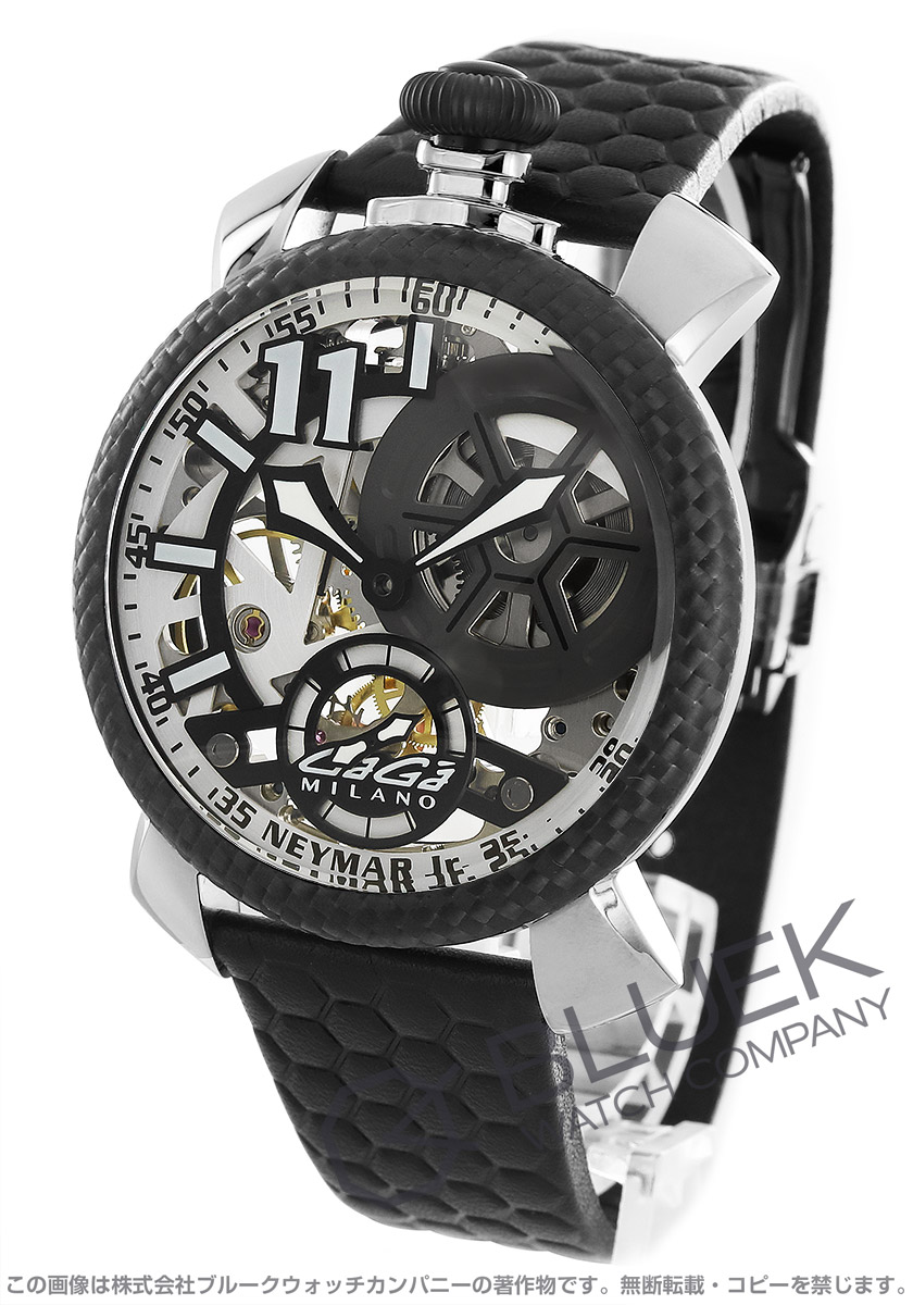 ガガミラノ マヌアーレ48MM ネイマールモデル 世界限定300本 メンズ 5515.NJ.01|ブルークウォッチカンパニー