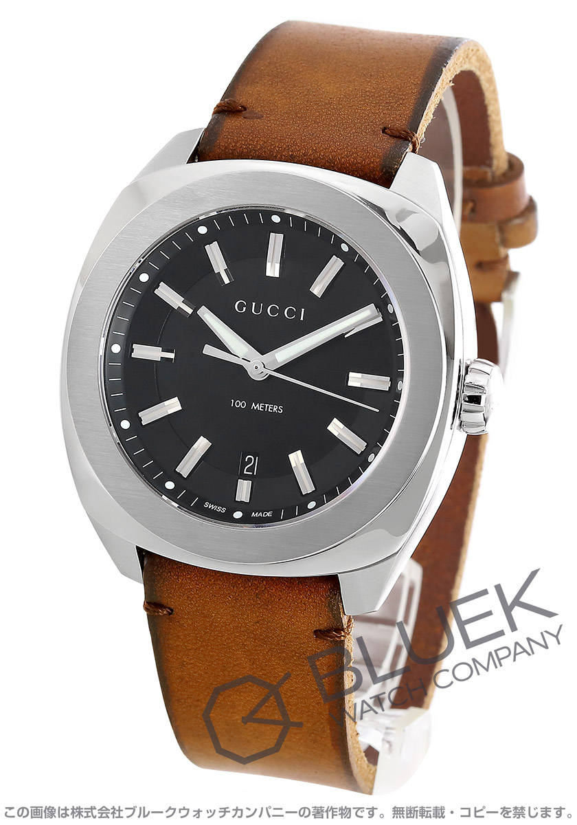 最も優遇 グッチ Gg2570 メンズ Ya1427 ブルークウォッチカンパニー 期間限定特価 Terraislandica Com