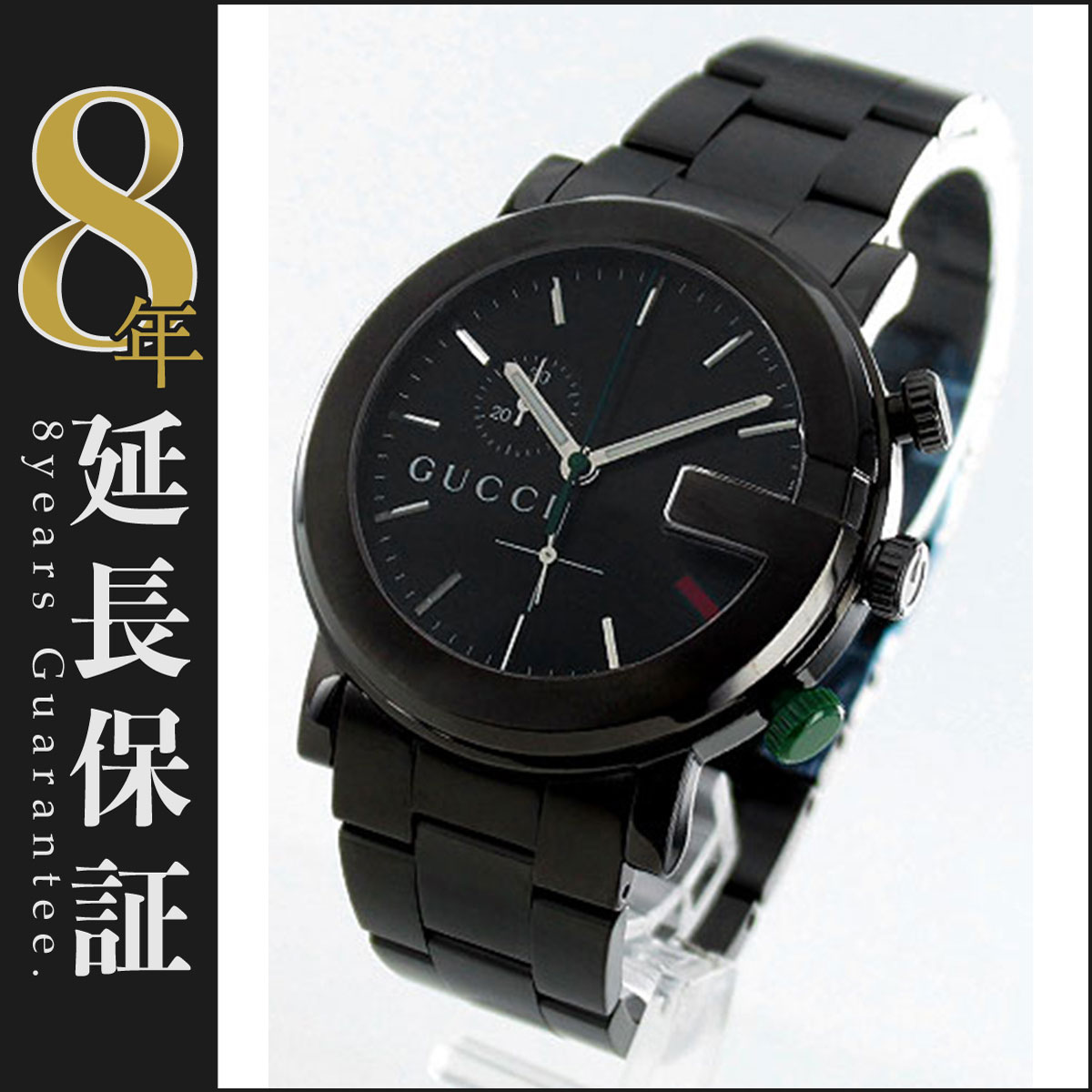 【楽天市場】グッチ GUCCI 腕時計 Gラウンド メンズ YA101331_8：ブルークウォッチカンパニー