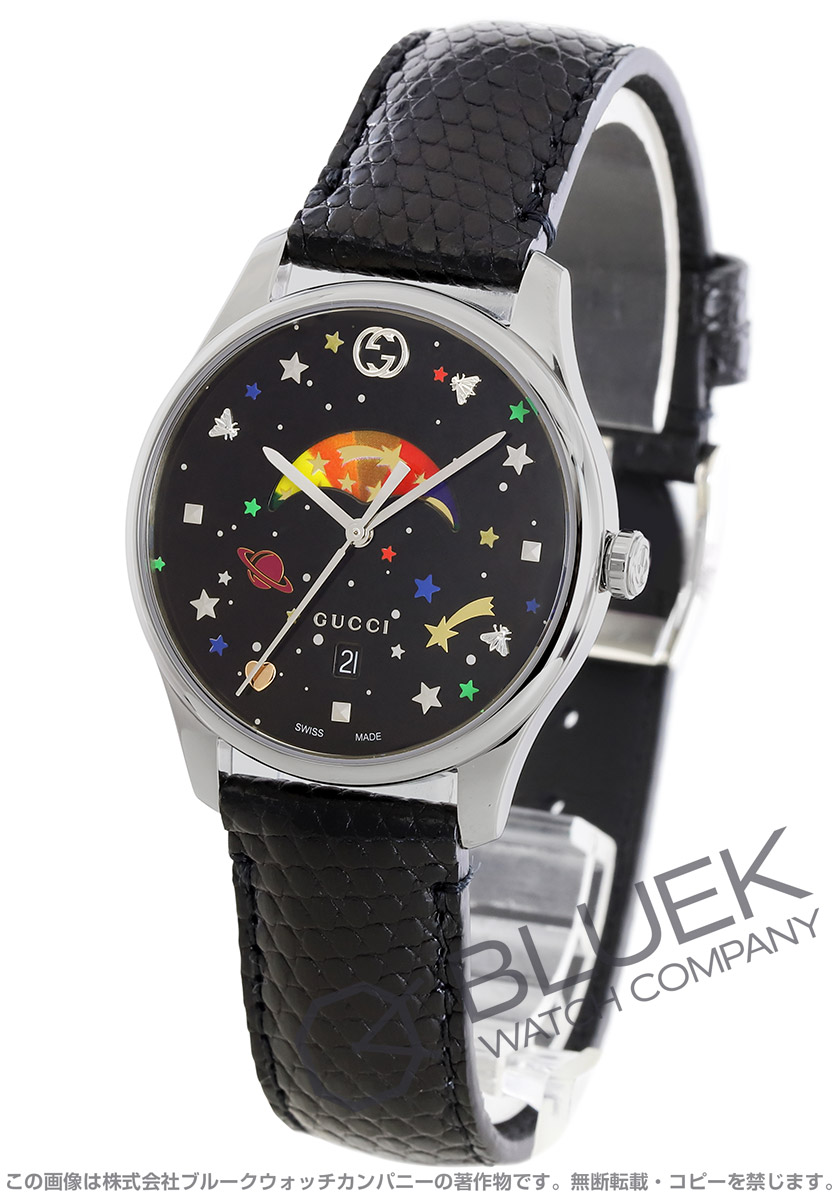 楽天市場】【新品】グッチ G-タイムレス ムーンフェイズ リザード 