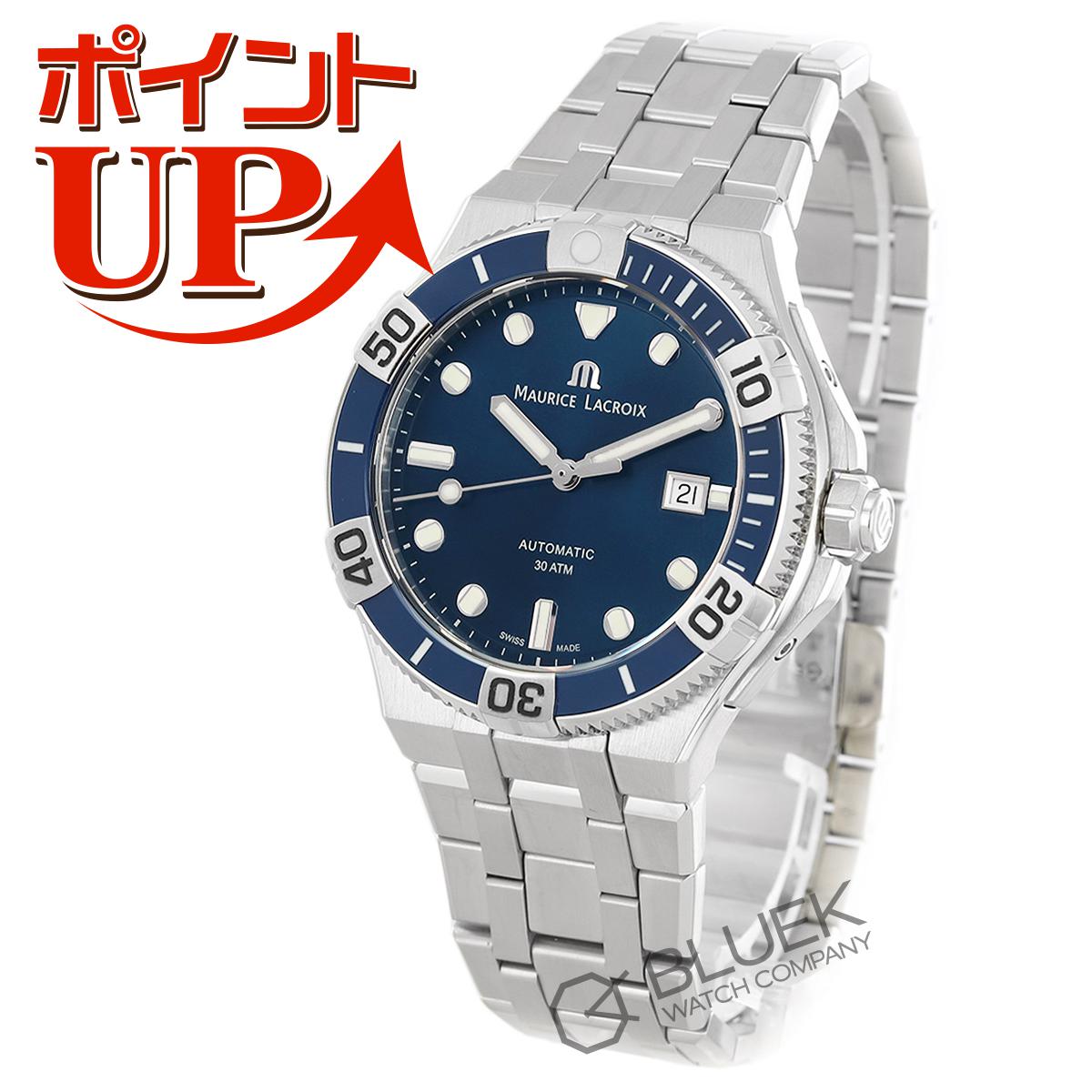 委細5倍増し モーリス ラクロア アイコン ベンチュラー 300m雨着 交換下紐お伴 メンズ Ai6058 Ss002 430 2 Divineoffspringschool Com