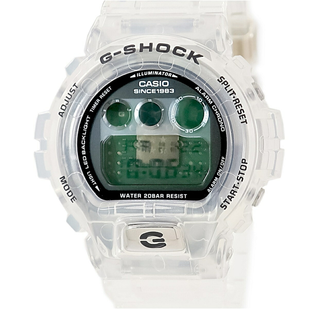 カシオ CASIO G-SHOCK クリア リミックス DW-6940RX-7ER 未使用 Gショック デジタル 耐衝撃 メンズ 腕時計クオーツ ブラック 【中古】｜ブルークウォッチカンパニー 12,210円