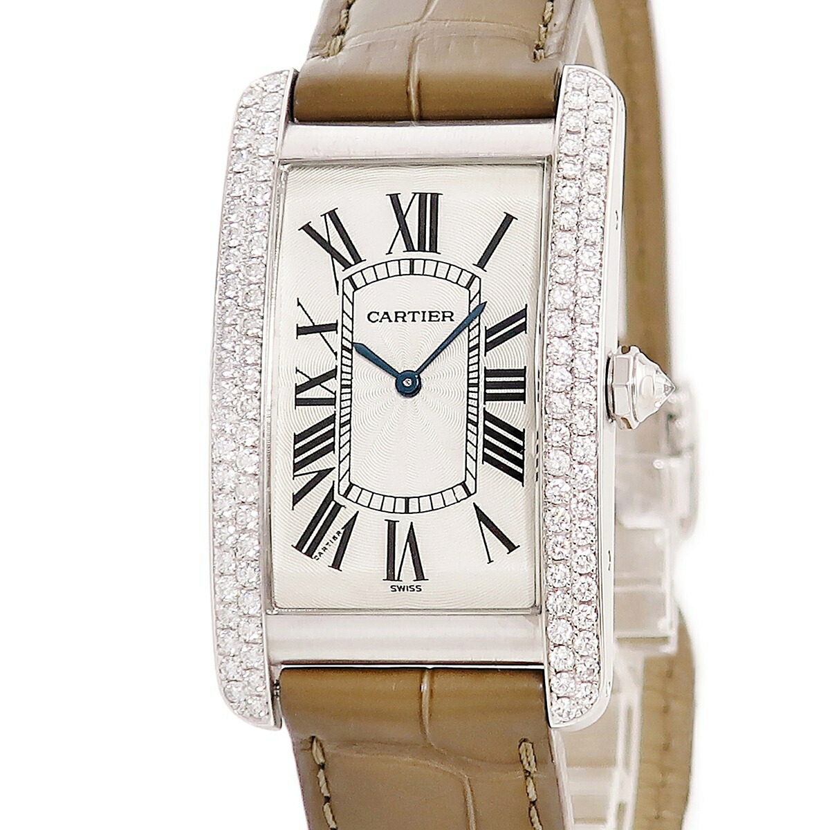 楽天市場】Cartier カルティエ タンクアメリカン LM クロノリ
