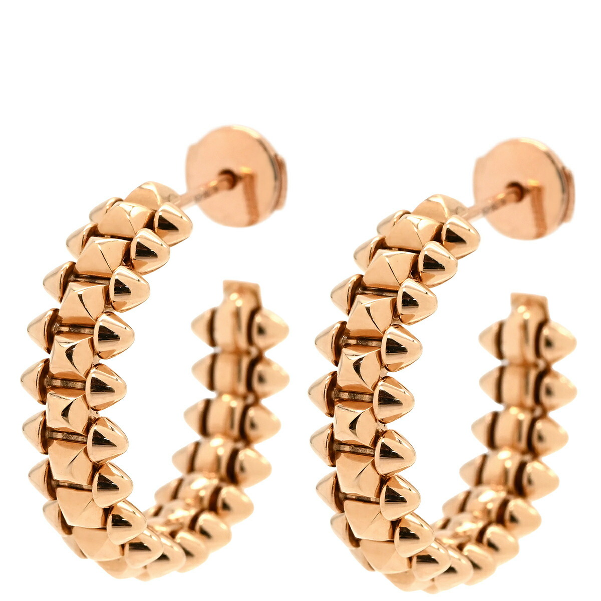 お値下大歓迎！早い者勝ち！高見え♪ピンクゴールドクラッシュピアス